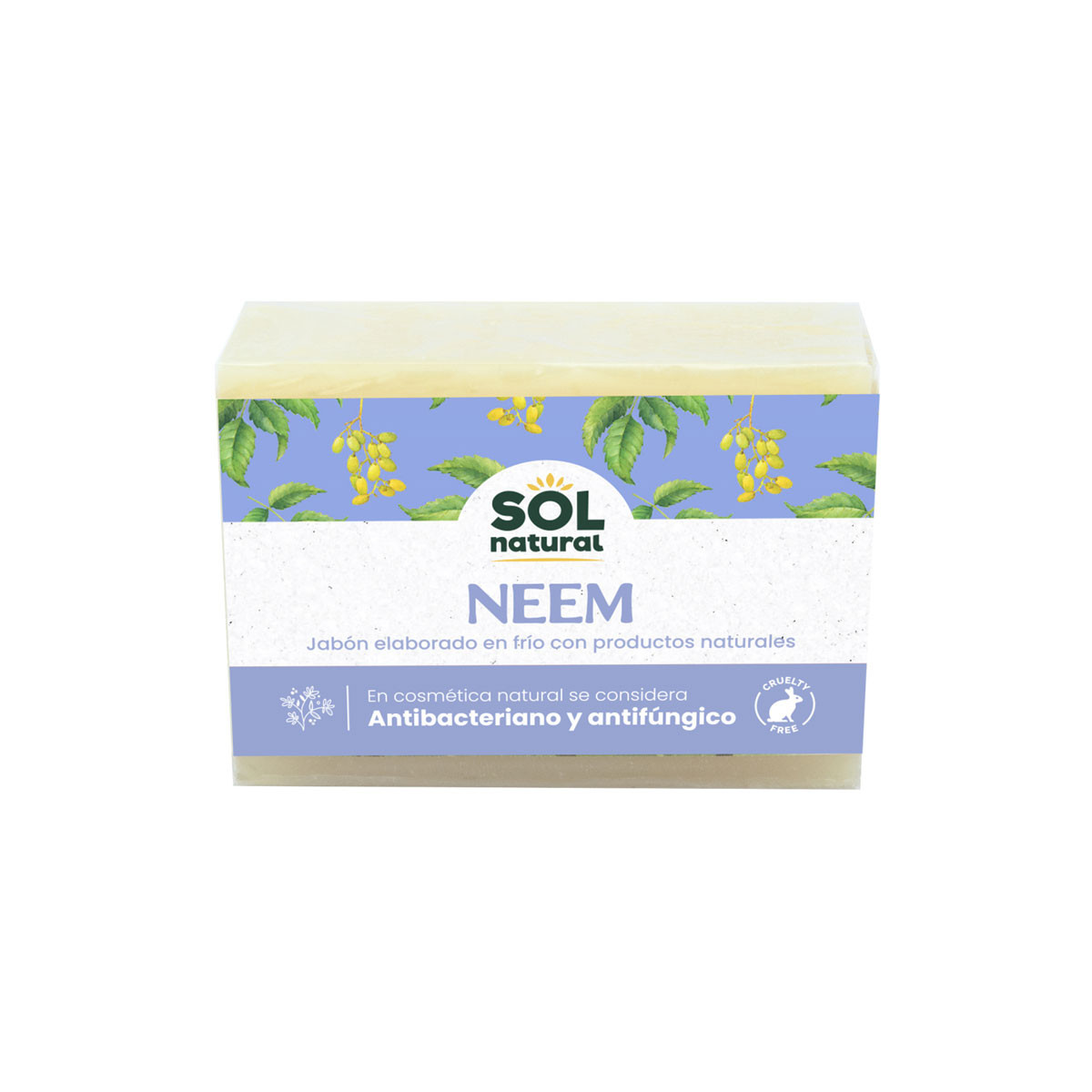 Jabon de Neem 100 g Sol Natural