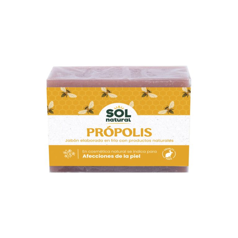 Jabon de propolis 100 g Sol Natural
