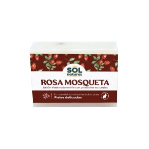 Jabon de rosa mosqueta 100g Sol Natural
