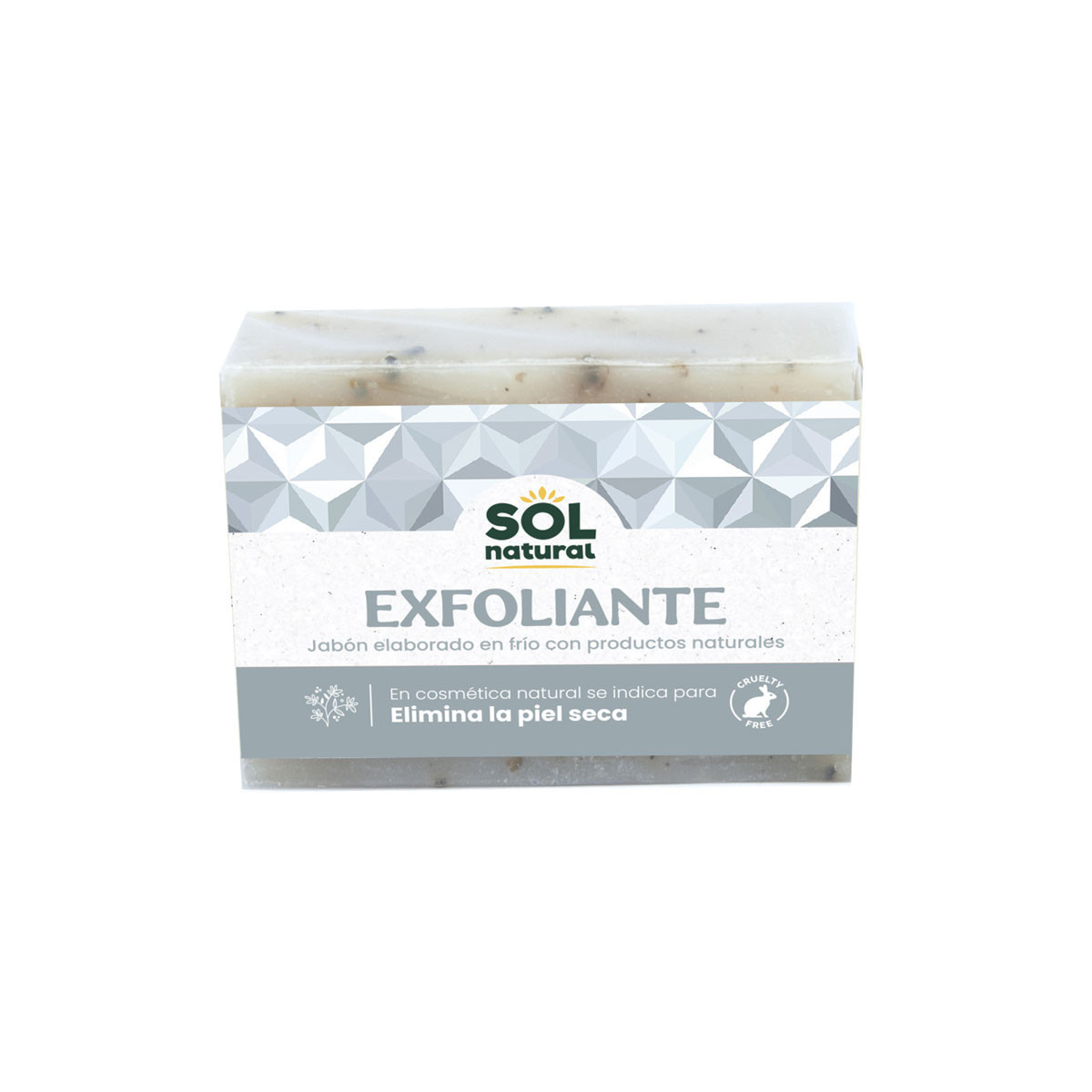 Jabon exfoliante 100g Sol Natural