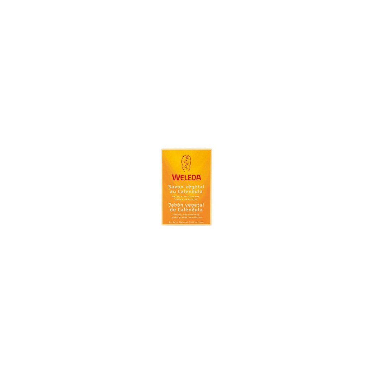 Jabon vegetal de calendula 100g Weleda