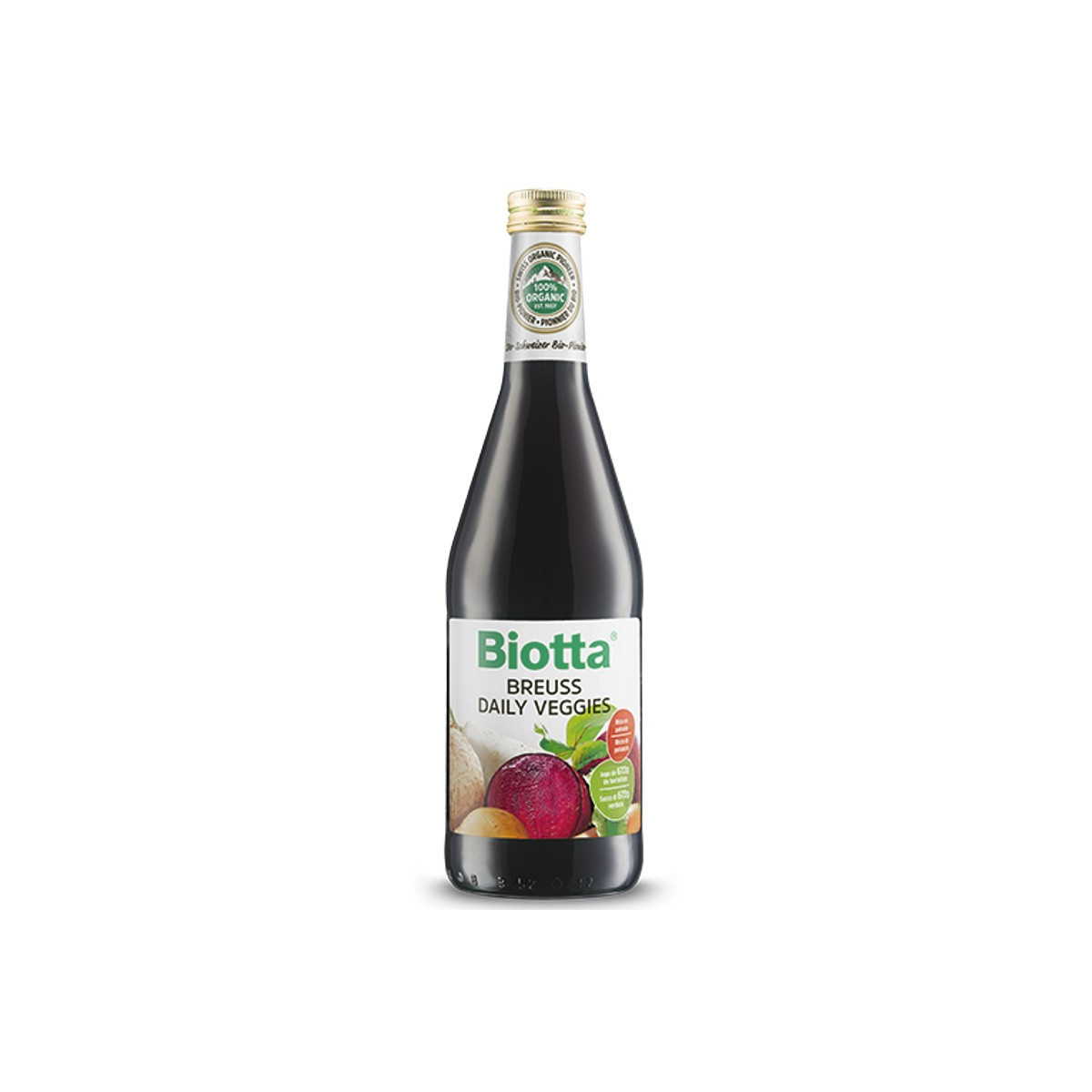 Jugo de vegetales Breuss BIO 500 ml Biotta