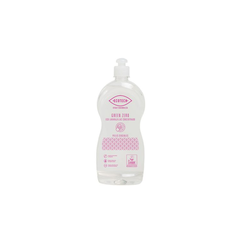 Lavavajillas mano concentrado Green Zero (pieles sensibles) 750ml Ecotech