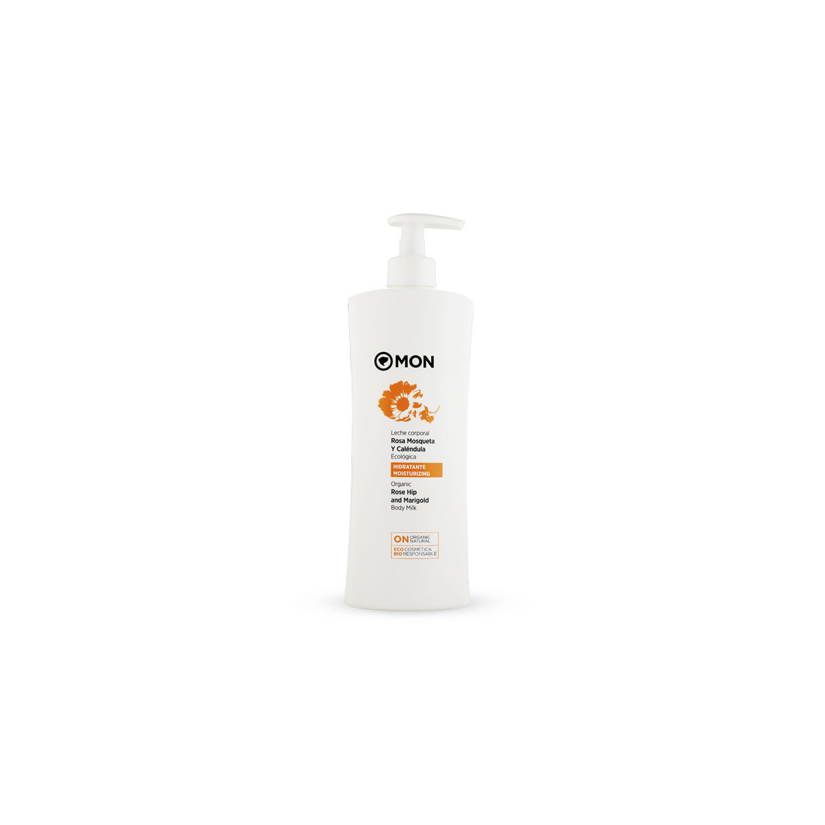 Leche corporal de Rosa Mosqueta y Calendula 500ml MON
