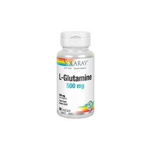 L-Glutamine 500mg 50vcaps Solaray