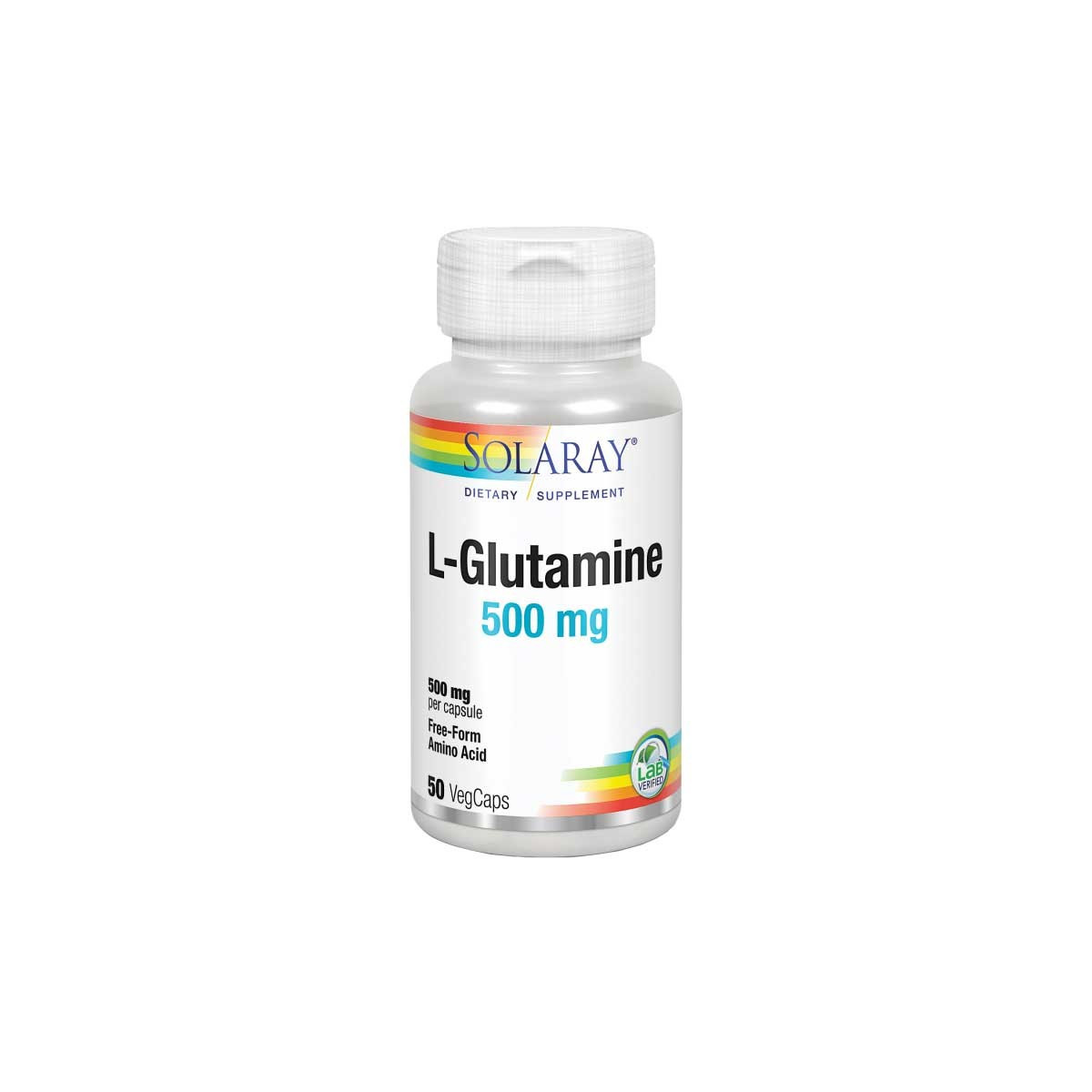 L-Glutamine 500mg 50vcaps Solaray