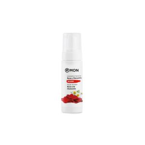 Mousse limpiador facial de rosa y manzanilla 150ml MON