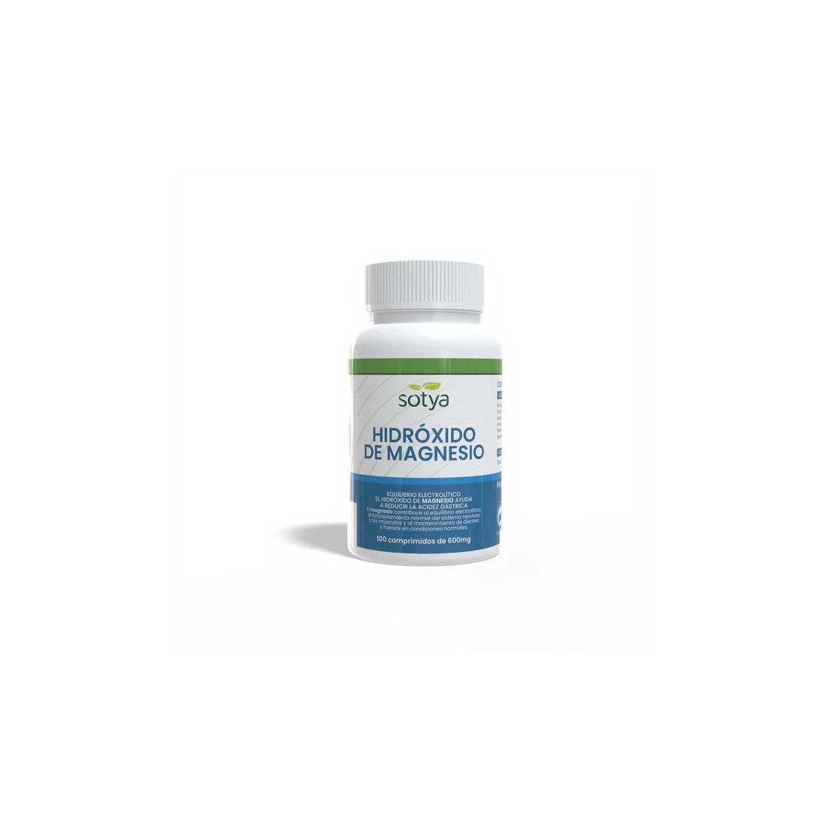 Hidroxido de magnesio (Mg marino) 600mg 100 comprimidos Sotya