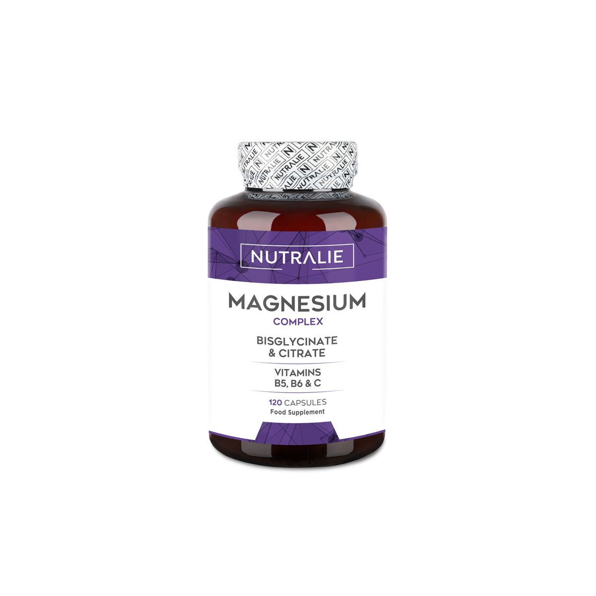 Magnesium complex (bisglicinato y citrato) 120 caps Nutralie
