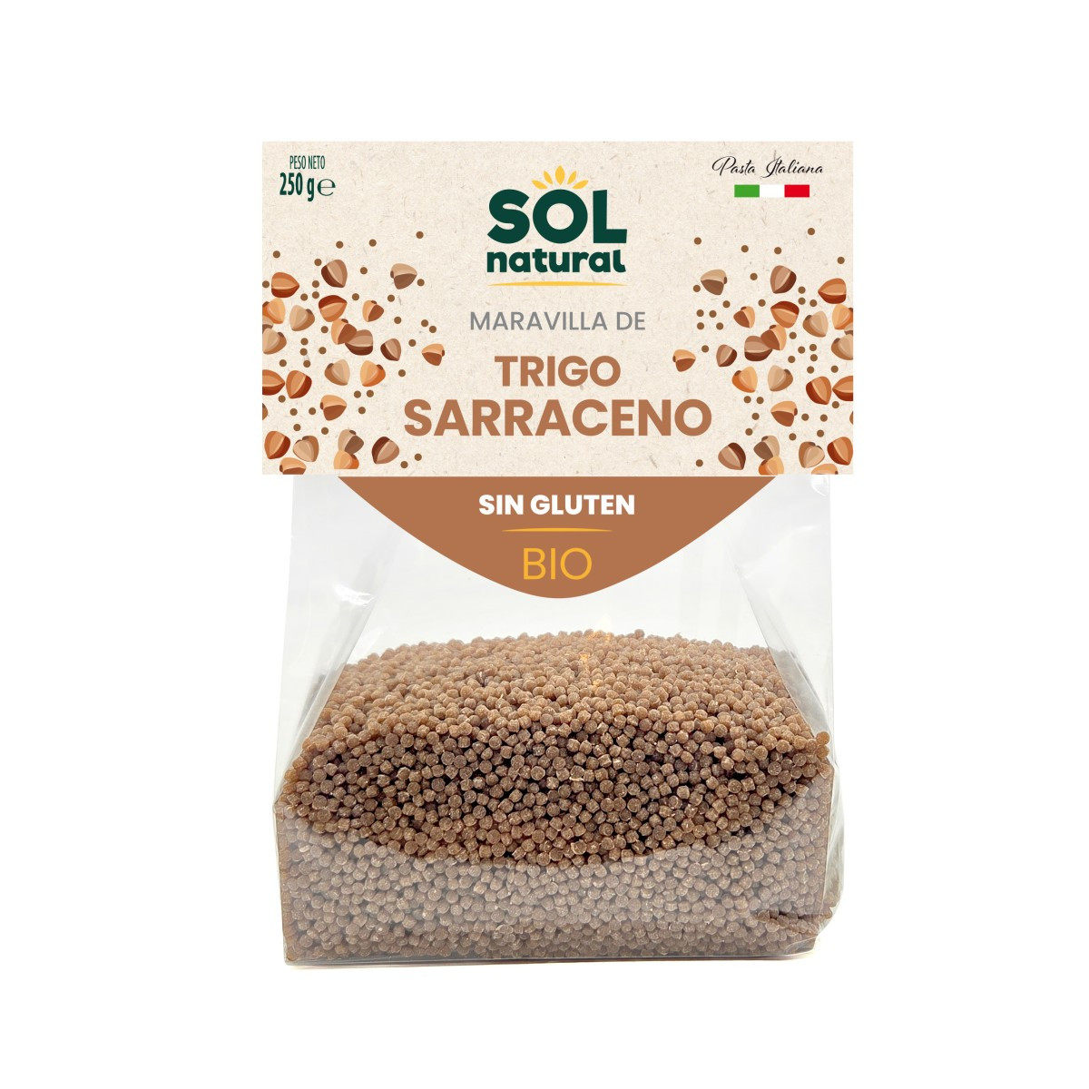 Maravilla de Trigo Sarraceno S/G Bio 250g Sol Natural