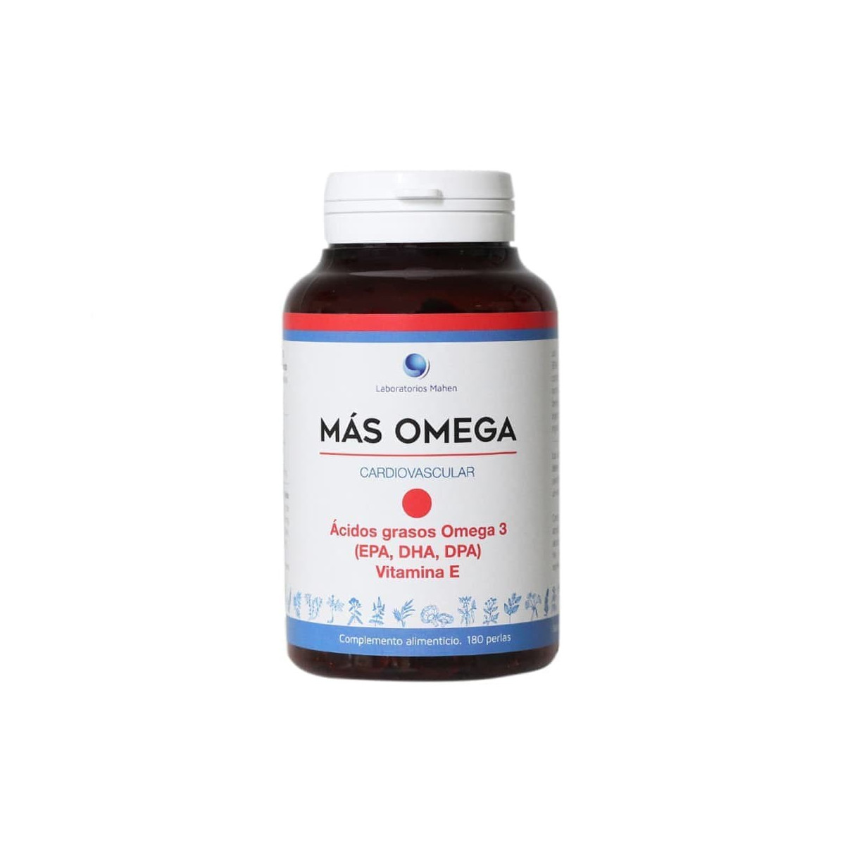 Mas Omega punto rojo 180 perlas Mahen