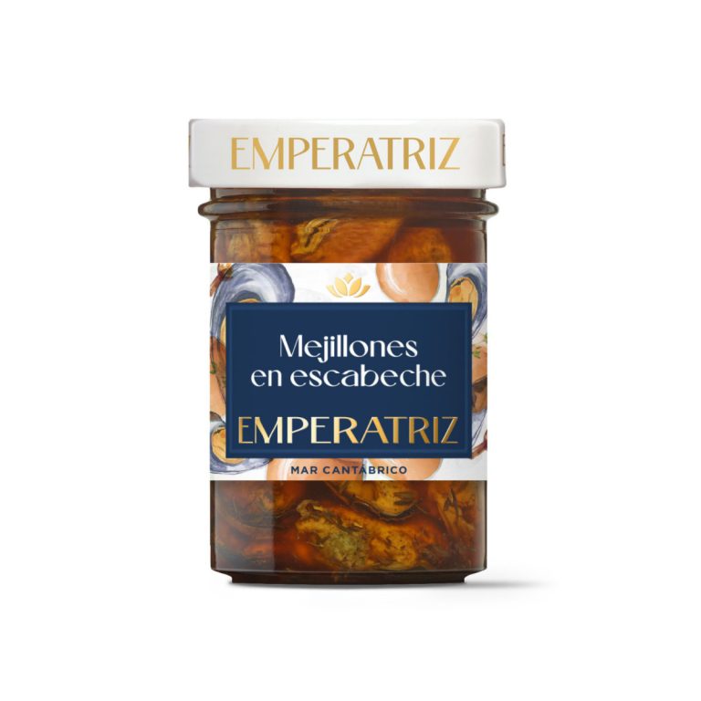 Mejillones gallegos en escabeche 212ml Emperatriz