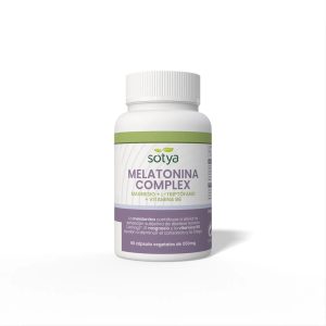 Melatonina Complex Magnesio+Triptofano+VitaminaB6 550mg 60 capsulas Sotya