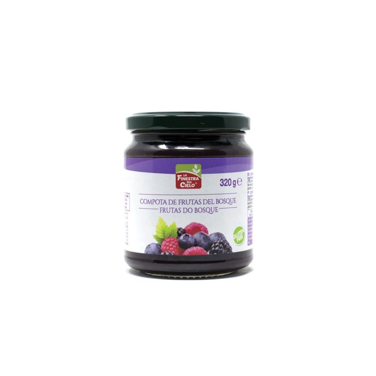 Compota de frutas del bosque bio 320g La Finestra