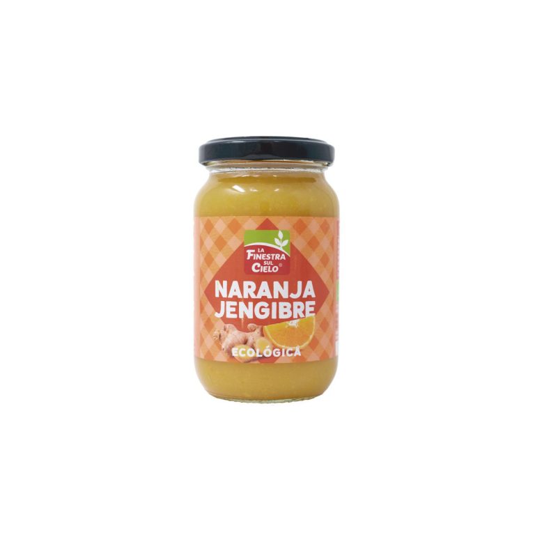 Compota de naranja y jengibre bio 280g La Finestra