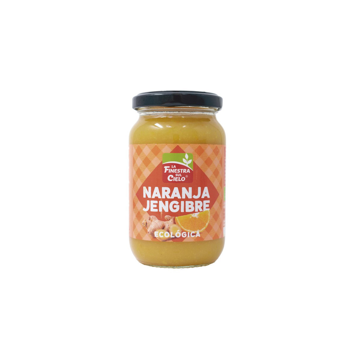 Compota de naranja y jengibre bio 280g La Finestra