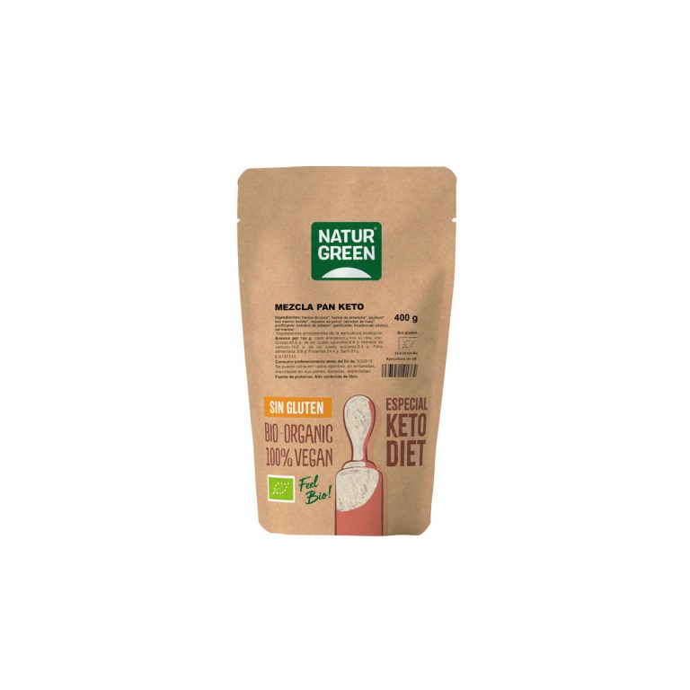 Mezcla de Pan Keto Bio 400g Naturgreen