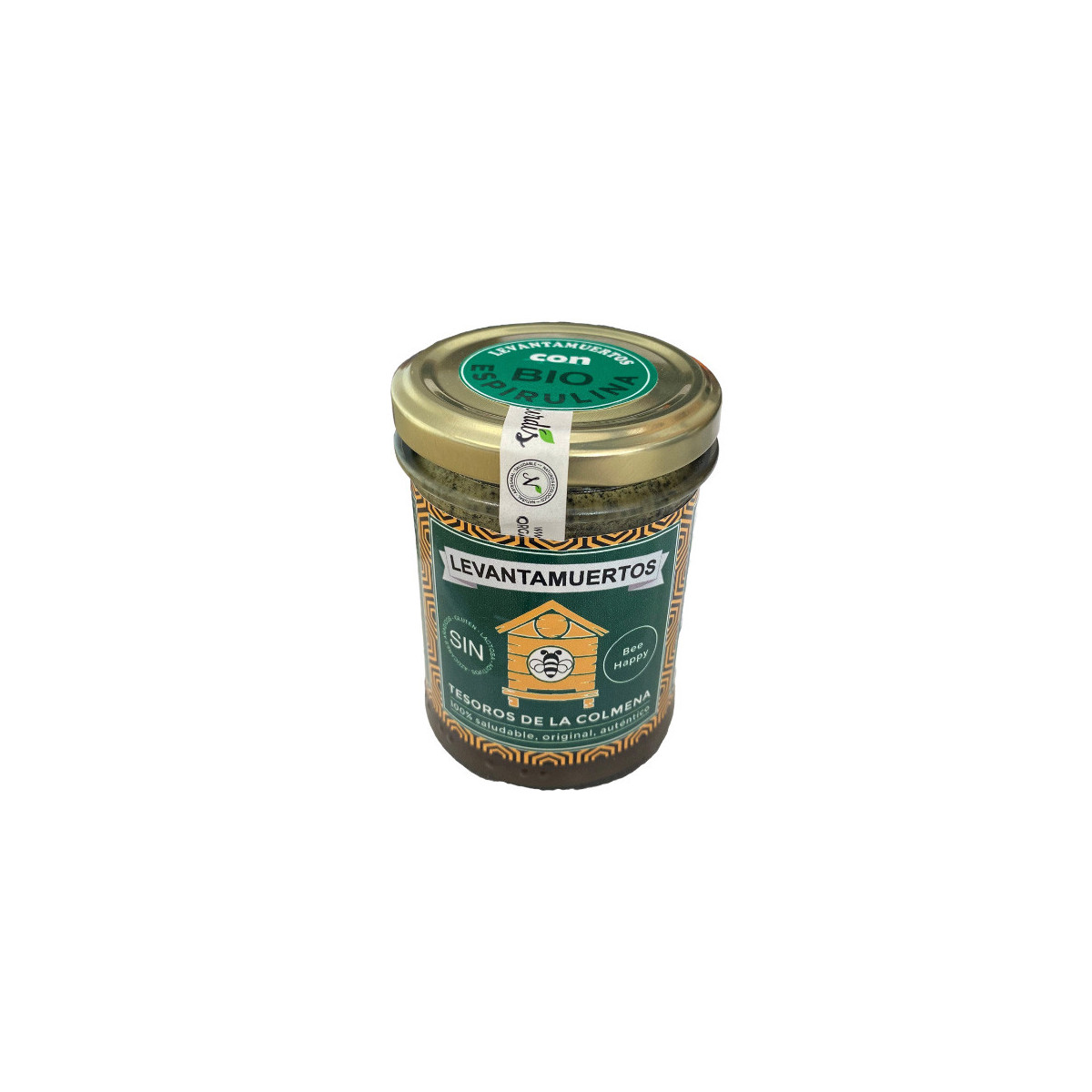 Miel Levantamuertos con Espirulina BIO 220g El Matorral