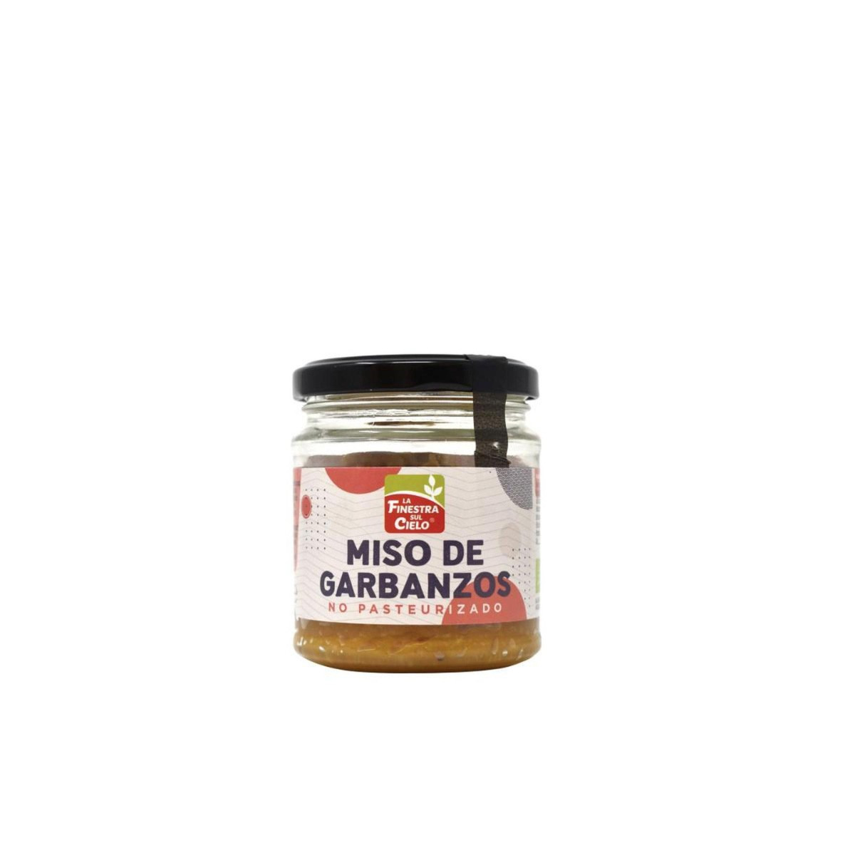 Miso de garbanzos no pasteurizado bio 150g La Finestra