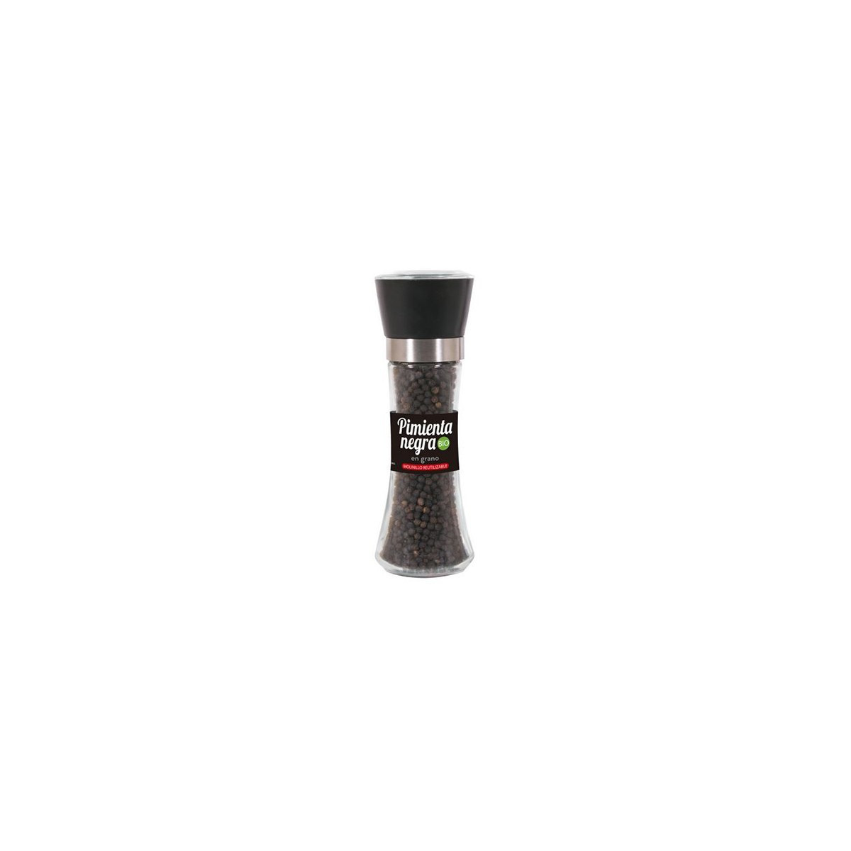 Molinillo con pimienta negra bio 85g Sol Natural