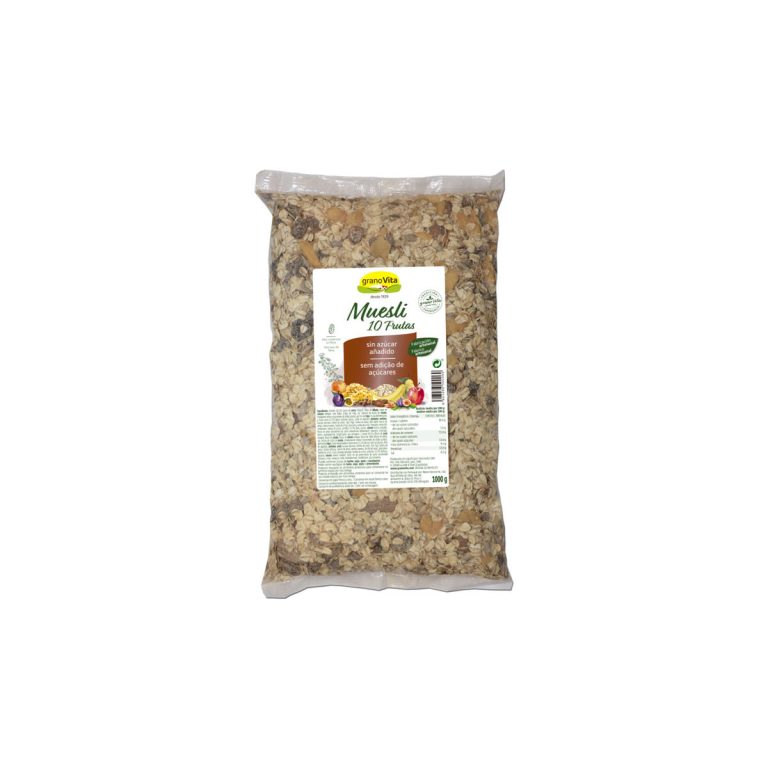 Muesli 10 Frutas 1kg Granovita