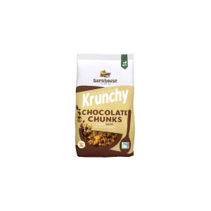 Muesli Krunchy chocolate chunks bio 500g Barnhouse