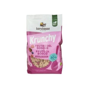Muesli Krunchy Frutas Bosque 30% menos de azucar Bio 500g Barnhouse