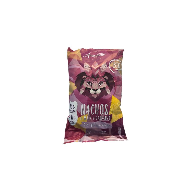 Nachos de Maiz y Garbanzo Bio 125g Anaconda