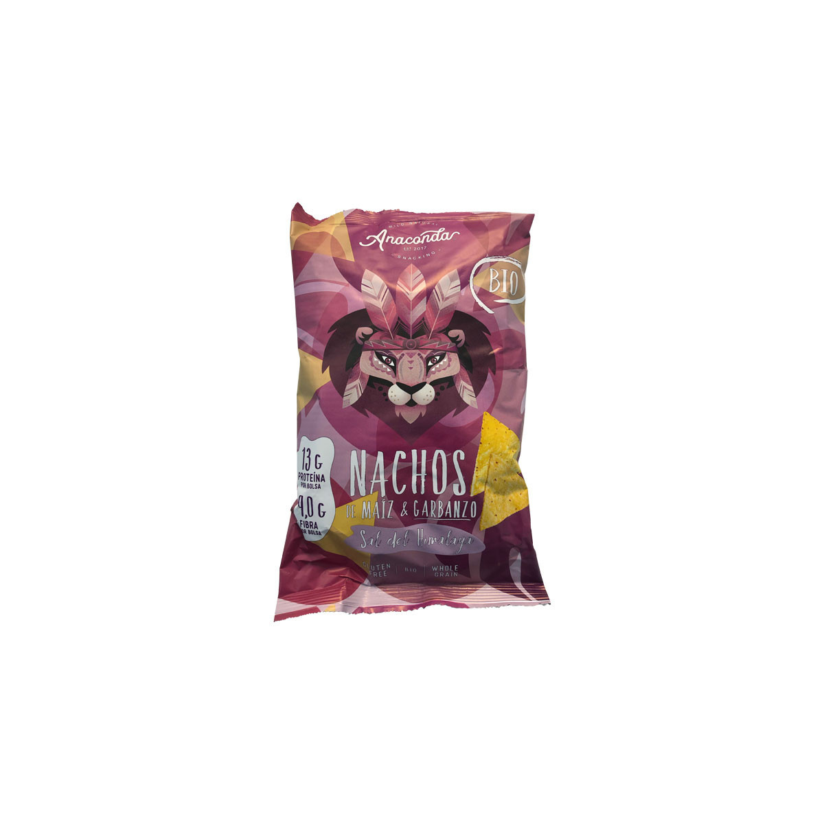Nachos de Maiz y Garbanzo Bio 125g Anaconda