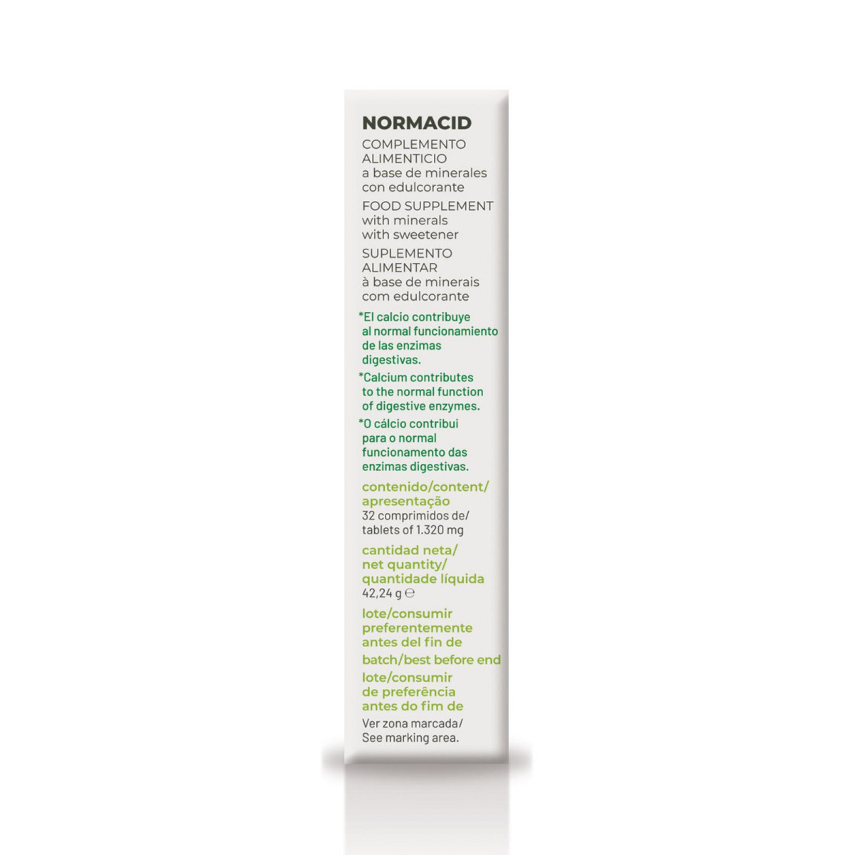 Normacid 1320mg 32 comp Soria Natural