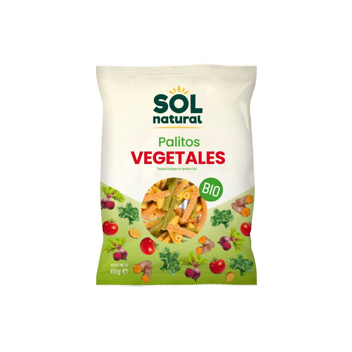 Palitos vegetales bio 70g Sol Natural