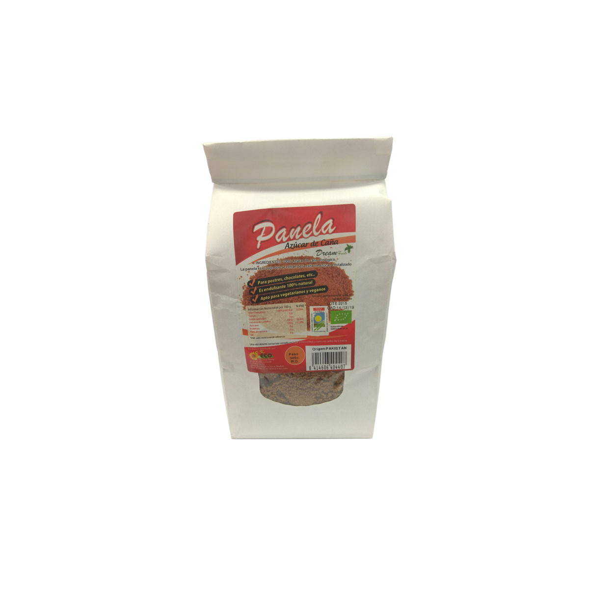 Panela bio 1 kg Dream Foods
