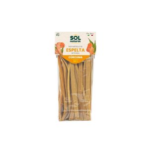 Papardelle de espelta integral con curcuma bio 250g Sol Natural