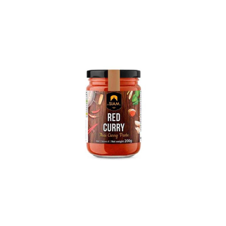 Pasta curry rojo Frasco 200g deSIAM
