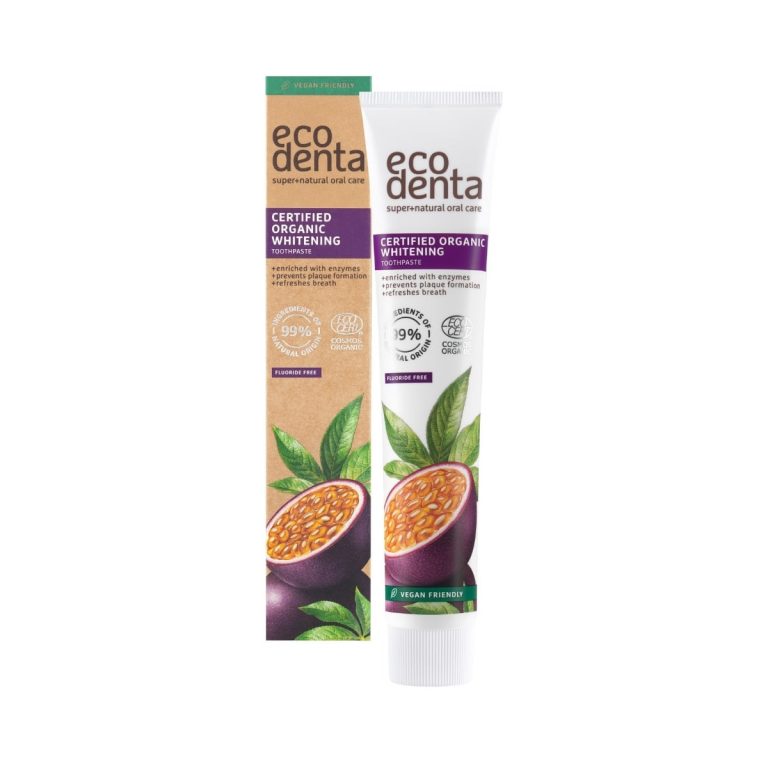 Pasta dental Blanqueadora fruta de la pasion con enzimas Bio 75ml EcoDenta