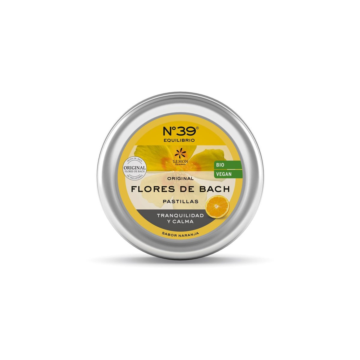 Pastillas Flores de Bach Nº39 Bio 45g Lemon Pharma