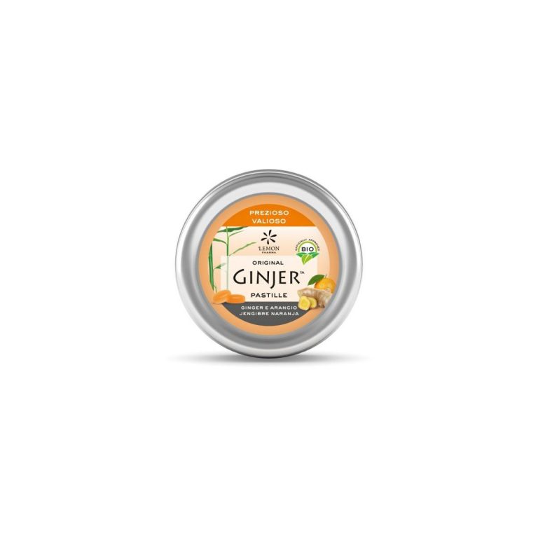 Pastillas Ginjer-Naranja Bio 40g Lemon Pharma