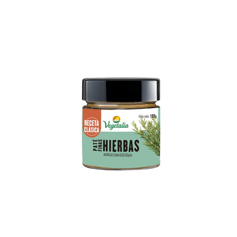 Pate de finas hierbas bio 180g Vegetalia