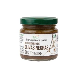 Pate de olivas negras Bio 90g Organica Italia