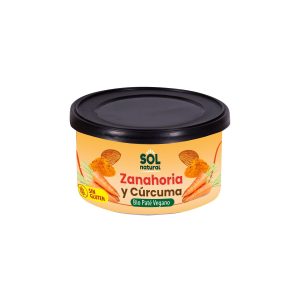 Pate vegano zanahoria curcuma bio 125g Sol Natural