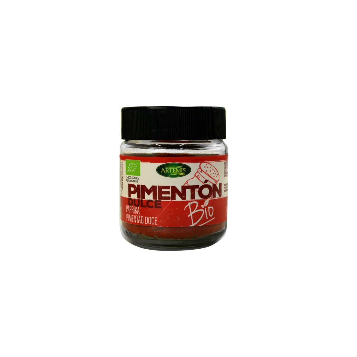 Pimenton dulce XL bio 75g Especias Artemis