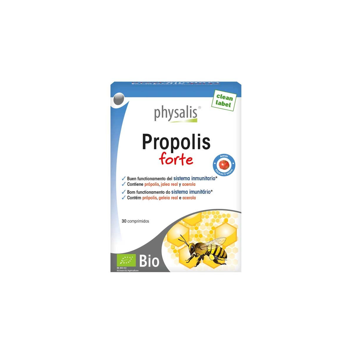 Propolis forte bio 30 comprimidos Physalis
