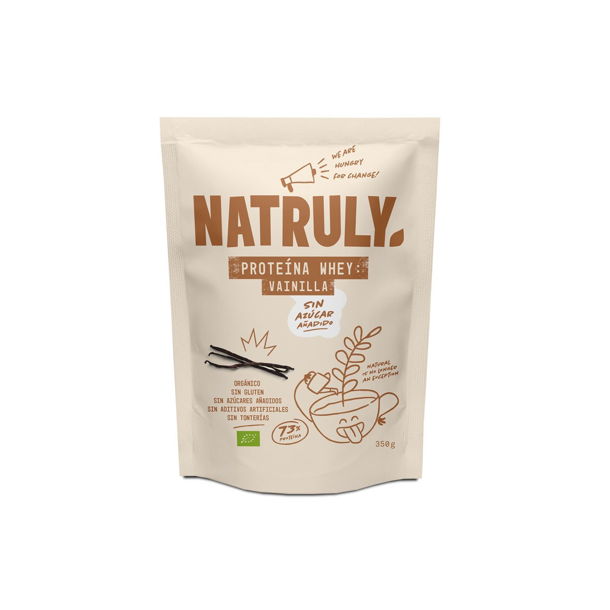 Proteina Whey 73% Vainilla Bio 350g Natruly