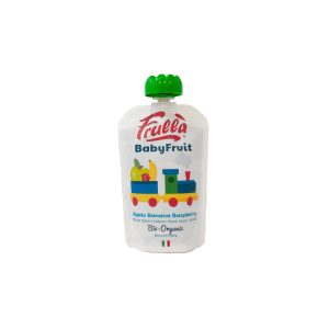 Pure Manzana, Platano y Frambuesa bio (caja 10u) Baby 100g Frulla