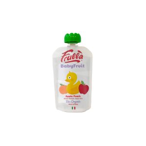 Pure Manzana y Melocoton bio (caja 10u) Baby 100g Frulla