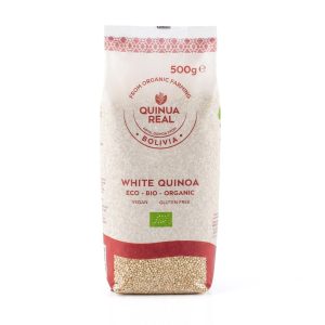 Quinoa Blanca en grano bio 500g Quinua Real