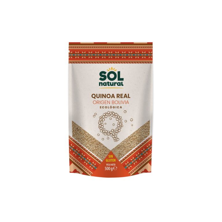Quinoa Real sin gluten bio 500g Sol Natural