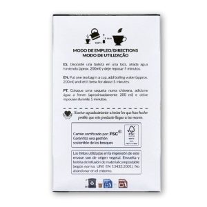 Regaliz Infusion Bio 20 filtros Artemis