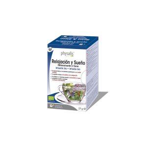 Relajacion y sueño infusion bio 20 filtros Physalis