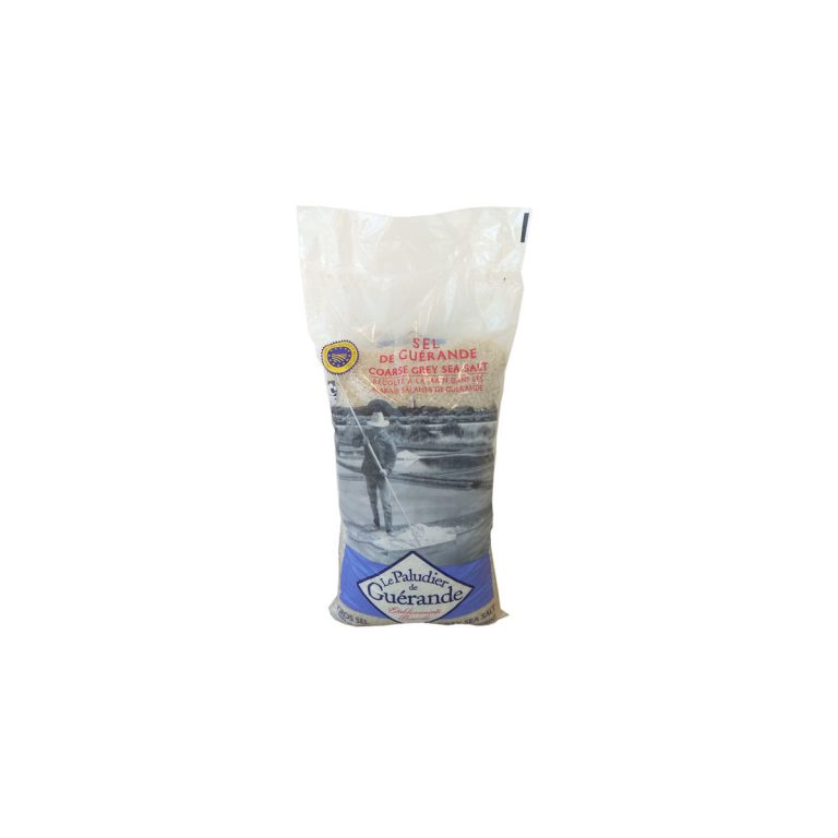 Sal gruesa gris de guérande granel 5 kg Le paludier de Guerande
